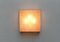 Lampada da soffitto Cocoon Mid-Century minimalista in teak, anni '60, Immagine 9