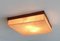 Lampada da soffitto Cocoon Mid-Century minimalista in teak, anni '60, Immagine 2