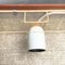 Lampada da soffitto Cocoon Mid-Century minimalista in teak, anni '60, Immagine 11