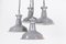 Grey Enamel Factory Ceiling Light from Benjamin Electric Manufacturing Company 1