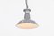 Grey Enamel Factory Ceiling Light from Benjamin Electric Manufacturing Company 11