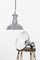 Grey Enamel Factory Ceiling Light from Benjamin Electric Manufacturing Company 3