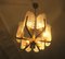Brass & Glass Acanthus Leaf Chandelier by Carl Fagerlund for Orrefors, Sweden, 1960s 21