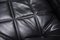Kashima Sessel aus schwarzem Leder von Michel Ducaroy für Ligne Roset, Frankreich 10