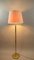 Lampada da terra vintage in ottone con braccio girevole, Germania, anni '70, Immagine 9