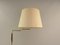 Vintage Brass Floor Lamp with Swivel Arm, Germany, 1970s, Image 3