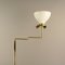 Vintage Brass Floor Lamp with Swivel Arm, Germany, 1970s 23