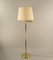 Vintage Brass Floor Lamp with Swivel Arm, Germany, 1970s, Image 1