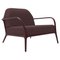 Xaloc Burgundy Armchair by Mowee 2