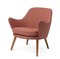 Dwell Lounge Chair in Blush by Warm Nordic 3