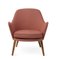 Dwell Lounge Chair in Blush by Warm Nordic 2