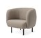 Fauteuil Cape Taupe par Warm Nordic 3