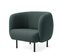 Cape Lounge Chair in Petrol Shade by Warm Nordic 3