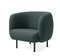 Cape Lounge Chair in Petrol Shade by Warm Nordic, Image 3