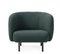 Cape Lounge Chair in Petrol Shade by Warm Nordic 1