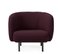 Cape Armchair Mosaic Dark Bordeaux by Warm Nordic 2