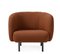 Cape Armchair Mosaic Spicy Brown by Warm Nordic 2