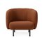 Cape Armchair Mosaic Spicy Brown by Warm Nordic, Image 2