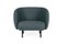 Cape Lounge Chair in Petrol by Warm Nordic 2