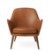 Dwell Lounge Chair in Silk Camel by Warm Nordic 2