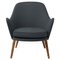 Dwell Lounge Chair in Petrol by Warm Nordic 1