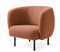 Cape Lounge Chair in Fresh Peach by Warm Nordic, Image 3