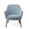 Dwell Lounge Chair in Minty Grey by Warm Nordic 2