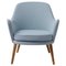 Dwell Lounge Chair in Minty Grey by Warm Nordic 1