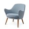 Dwell Lounge Chair in Minty Grey by Warm Nordic 3