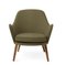 Dwell Lounge Chair in Olive by Warm Nordic 2