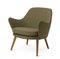 Dwell Lounge Chair in Olive by Warm Nordic 3