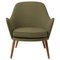 Dwell Lounge Chair in Olive by Warm Nordic, Image 1