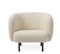 Cape Lounge Chair in Cream by Warm Nordic 2