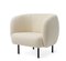 Cape Lounge Chair in Cream by Warm Nordic 3