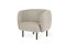 Cape Lounge Chair in Pearl Grey by Warm Nordic 3