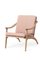 Lean Back Lounge Chair in Oiled Oak by Warm Nordic 2