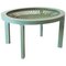 Tavolino da tè verde in ceramica e acero, Immagine 1