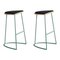 Boomerang Stools Without Backrest by Pepe Albargues, Set of 2 1