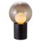 Boule High Smoky Grey Opal White Black Floor Lamp by Pulpo 1