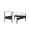 Alwa Two Big White Black Coffee Table by Pulpo 3