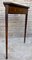 Mid-Century French Modernist Triangular Wooden Side Table with Marquetry, 1950s 8