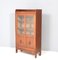 Art Nouveau Oak One-Door Bookcase, 1900s 3