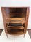 Danish Teak Corner Cabinet with Rolling Doors, 1960s, Image 4