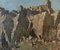 Carrera, Ruinas en el desierto, años 20, óleo sobre lienzo, Imagen 3