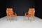 Dining Room Chairs in Bentwood and Leather, Germany, 1970s, Set of 16 10