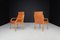 Dining Room Chairs in Bentwood and Leather, Germany, 1970s, Set of 16 11