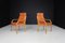 Dining Room Chairs in Bentwood and Leather, Germany, 1970s, Set of 16 13