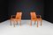 Armchairs in Bentwood and Cognac Leather attributed to Walter Knoll for Walter Knoll / Wilhelm Knoll, Germany, 1970a, Set of 2 3