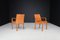 Armchairs in Bentwood and Cognac Leather attributed to Walter Knoll for Walter Knoll / Wilhelm Knoll, Germany, 1970a, Set of 2, Image 6