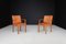 Armchairs in Bentwood and Cognac Leather attributed to Walter Knoll for Walter Knoll / Wilhelm Knoll, Germany, 1970a, Set of 2, Image 2